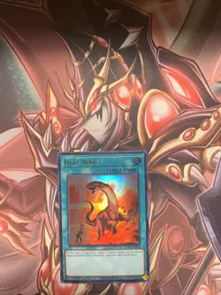 Yu-Gi-Oh TCG #RA03-EN058 Heat Wave 1st Edition Ultra Rare - Image 1