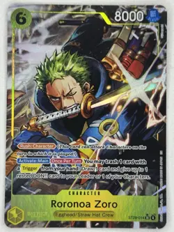 One Piece CCG Roronoa Zoro ST29-014 (SR) Alt Art Starter Deck (EGGHEAD) - Image 1