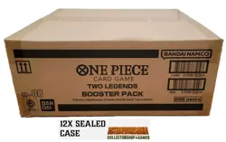 ONE PIECE ENG TWO LEGENDS OP08 CASE SEALED BANDAI CARD GAME - Image 1