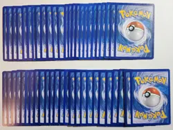 POKEMON TCG 50 CARD LOT Common Uncommon Rare Some Holo Foil - Image 2