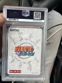 2025 KAYOU NARUTO SMRITI COLLECTIBLE CARD #003 NARUTO UZUMAKI PSA 10 - Image 2