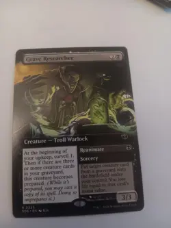Grave Researcher (Extended Art) 325 Secrets of Strixhaven NM - Image 1