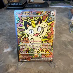 Meowth Ex Perfect Order 121/088 SIR Pokemon TCG English NM - Image 1