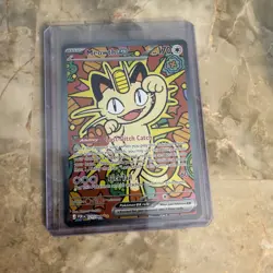 Meowth Ex Perfect Order 121/088 SIR Pokemon TCG English NM - Image 3