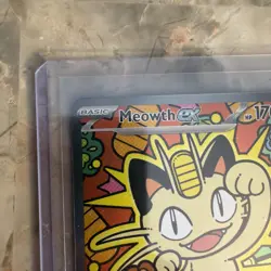 Meowth Ex Perfect Order 121/088 SIR Pokemon TCG English NM - Image 4
