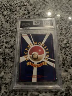 1999 Pokemon Japanese Gym Lt Surges Fearow Holo Rare #22 PSA 9 Mint - Image 2