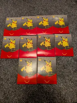 Pokemon 25th Anniversary McDonalds 2021 Sealed Promo Card Packs - New Lot of 10 - Image 1