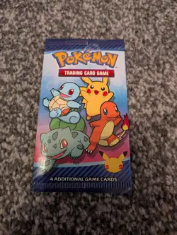 Pokemon 25th Anniversary McDonalds 2021 Sealed Promo Card Packs - New Lot of 10 - Image 2