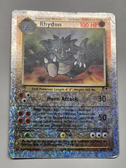 Pokemon Rhydon Legendary Collection 35/110 Reverse Holo - Image 2