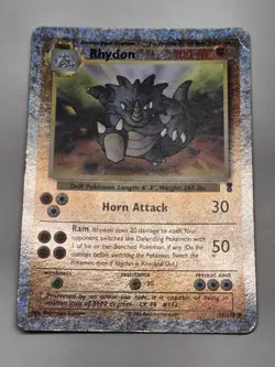 Pokemon Rhydon Legendary Collection 35/110 Reverse Holo - Image 3