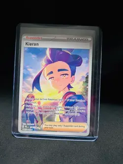 Kieran 174/131 Pokemon Prismatic Evolutions Special Illustration Rare NM - Image 1
