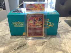 Pokemon Charizard ( REVERSE HOLO ) 11/108 XY Evolutions 2016 Ace 8 fresh nm - Image 1