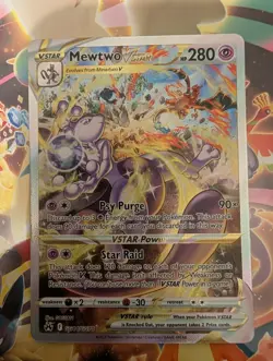 Mewtwo VSTAR - GG44/GG70 - Crown Zenith Galarian Gallery - NM - Pokemon TCG - Image 3