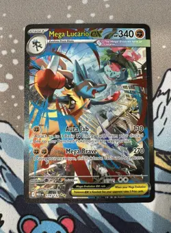Mega Lucario EX 179/132 - Pokemon TCG - Mega evolution - SIR - Near Mint - Image 1