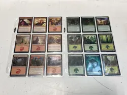Mixed Magic: The Gathering Trading Card Bundle (9 Card Sheets) - Image 3