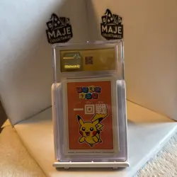 Pokemon Pikachu TCG Playing Cards 2019 Japanese Edition, CGC Pristine 10 - Image 2