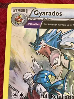 Pokemon Gyarados 21/98 XY-Ancient Origins Full Art Holo Card 2015 - Image 2