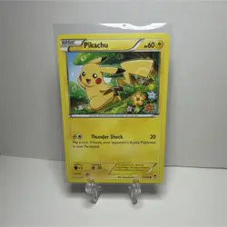 Pokemon Pikachu XY Furious Fists Common Regular English Basic 60HP 27/111 Card - Image 1