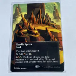 MTG Edge of Eternities - Needle Spires(Extended Art) Rare 0075 NM - Image 1