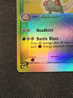 Breloom 16/109 Reverse Holo Rare (2003) EX Ruby & Sapphire Pokemon TCG e-Reader - Image 5