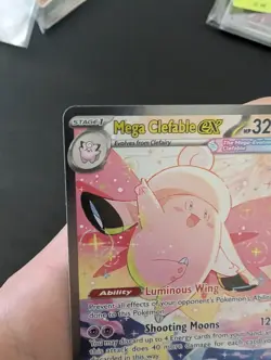Pokemon Mega Clefable ex (POR EN 119) NM | Perfect Order - Image 4