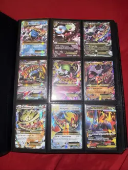 Pokemon Card Binder Collection Multiple Cards Pokemon TCG - Image 1