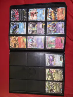 Pokemon Card Binder Collection Multiple Cards Pokemon TCG - Image 3