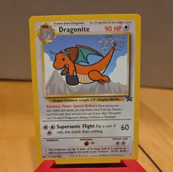 Pokemon TCG Dragonite 5 Promo Wizards Black Star Promos LP (Mag Included) As Is - Image 3