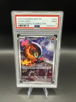Pokemon Charcadet 022 Black Star Promo PSA 9 MINT - Image 1