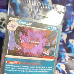 Pokemon Gengar Perfect Order Stamped GameStop 050/088 Cosmos Promo Sealed NM - Image 3