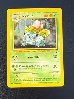 Ivysaur 44/130 Pokemon Base Set 2 - Image 1