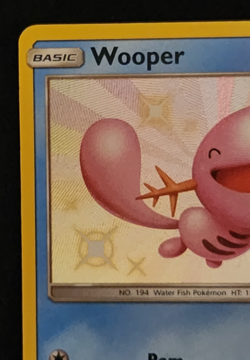 2019 Pokemon Hidden Fates Shiny Vault Holo Wooper #SV9/SV94 EX-NM - Image 2