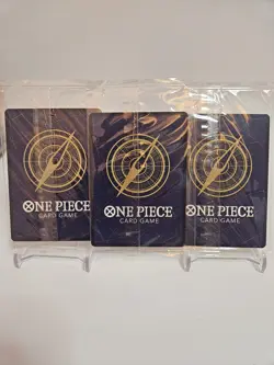 One Piece Monkey D. Luffy P-075,074,& 073 English Promo Tin Set Vol 2 Sealed!!! - Image 2