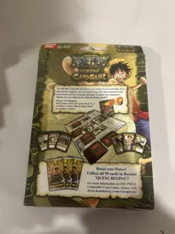 2005 Bandai Vintage One Piece CCG The Quest Begins Sealed Starter Deck 1x - Image 2