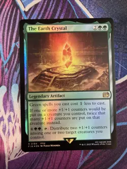 The Earth Crystal (Foil) Final Fantasy MTG English - Image 1