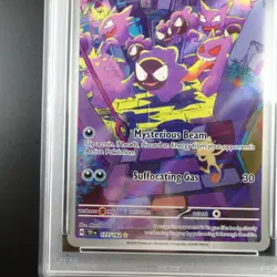 PSA 9 Gastly 177/162 Pokemon Temporal Forces Holo Full Art Graded Card - Image 4