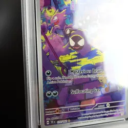 PSA 9 Gastly 177/162 Pokemon Temporal Forces Holo Full Art Graded Card - Image 5