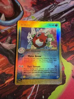 Seaking 21/109 HP EX Ruby and Sapphire Reverse Holo Rare Pokemon Card - Image 1