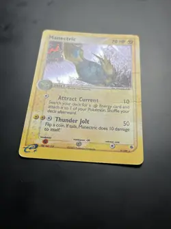 Pokemon TCG Ruby & Sapphire Card | Manectric Holo 9/109 Common - Image 2