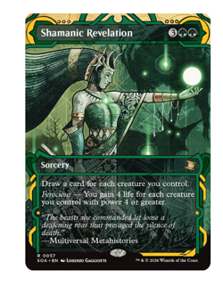 Shamanic Revelation Secrets of Strixhaven MTG - Image 1