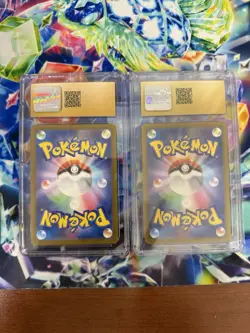 CGC Pristine 10 Pokemon Shiny Treasure Floragato & Sprigatito Japanese Lot of 2 - Image 2