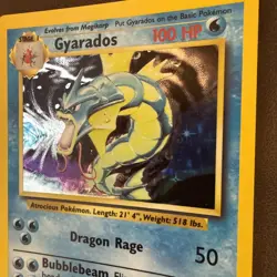 Gyarados 6/102 Holo Base Set Pokemon WOTC Vintage NM - Image 2