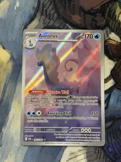Pokemon TCG Aurorus Illustration Rare - 092/088 - ME03: Perfect Order NM - Image 1