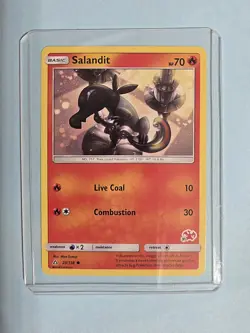 2018 Salandit 25/156 - Charizard Stamped #31 - Ultra Prism - NM Pokemon TCG - Image 2