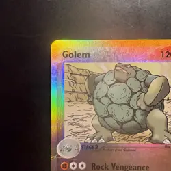 Pokemon Vintage Reverse Holo Golem 5/97 Ex Dragon 2003 - Image 2