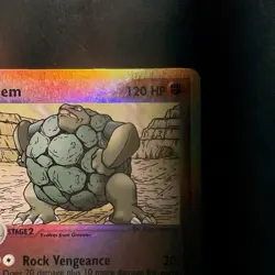 Pokemon Vintage Reverse Holo Golem 5/97 Ex Dragon 2003 - Image 3