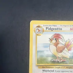 Pidgeotto 22/102 Base Set Regular Rare Pokemon TCG - Image 2