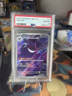 Gengar PSA 10 0307/07 Gem Pack Vol 3 Simplified Chinese Pokemon GEM MINT - Image 1