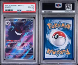Gengar PSA 10 0307/07 Gem Pack Vol 3 Simplified Chinese Pokemon GEM MINT - Image 4