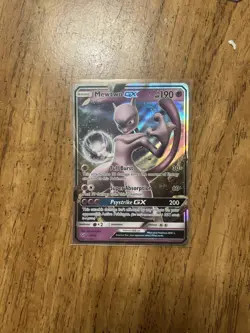 Pokemon Mewtwo GX Shining Legends 39/73 Full Art Holo - NM - Image 1